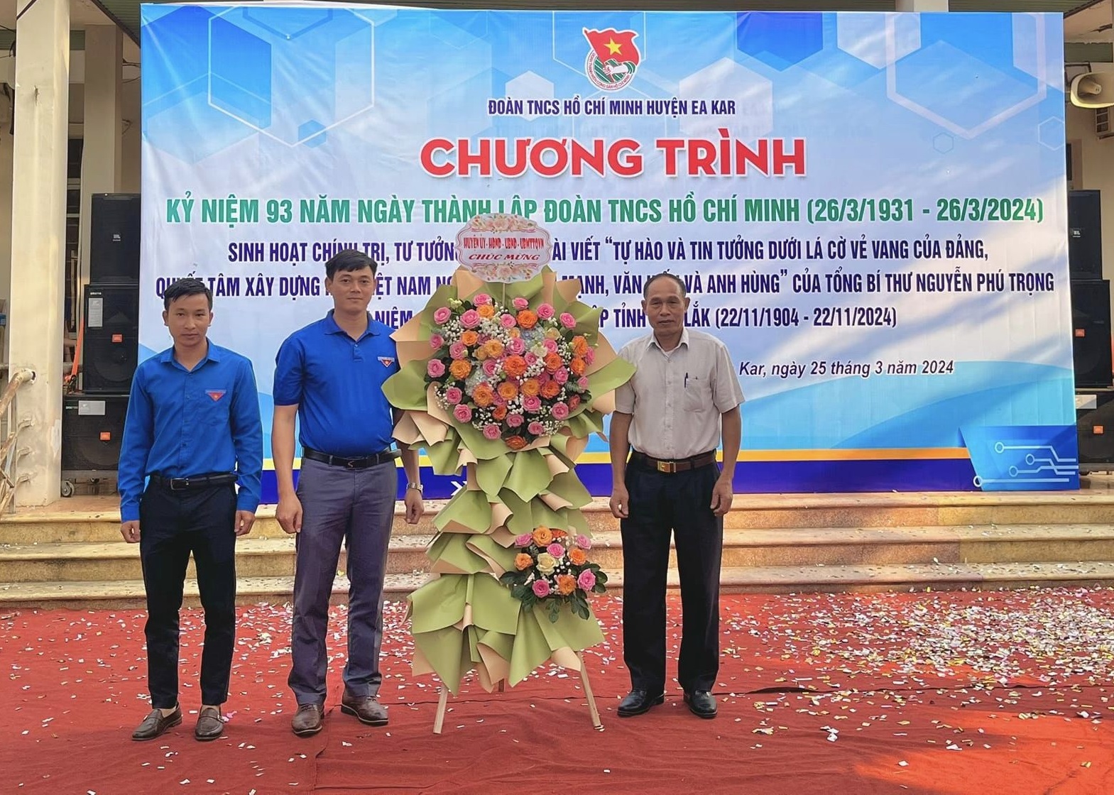 Chương trình kỷ niệm 93 năm Ngày thành lập Đoàn TNCS Hồ Chí Minh